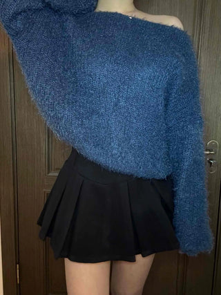 Tennis Box Pleated High-Waisted Mini Skirt