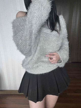 Tennis Box Pleated High-Waisted Mini Skirt