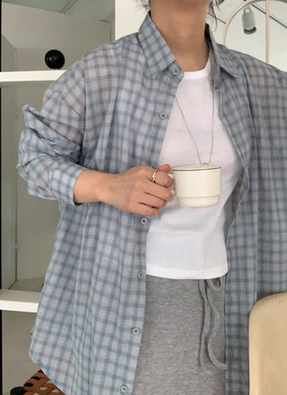 Odin Loose Fit Check Shirt