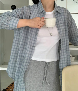 Odin Loose Fit Check Shirt