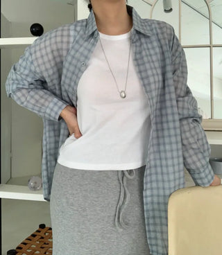 Odin Loose Fit Check Shirt