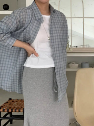 Odin Loose Fit Check Shirt