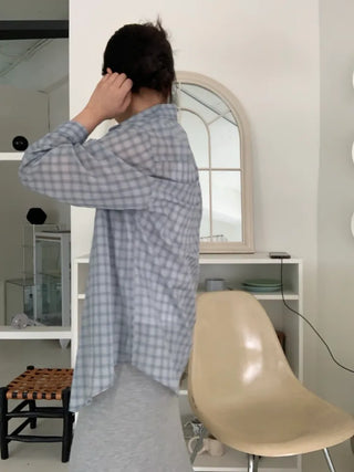 Odin Loose Fit Check Shirt