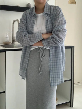 Odin Loose Fit Check Shirt
