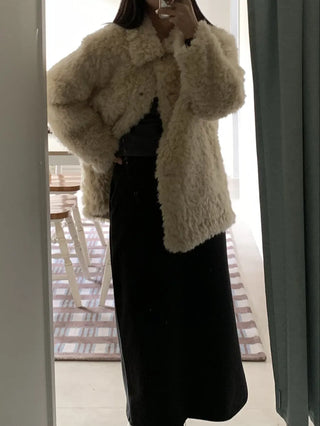 Slim Fit H-Line Knit Maxi Skirt