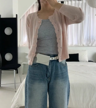 Lumit Back Elastic Wide Pants