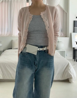 Lumit Back Elastic Wide Pants