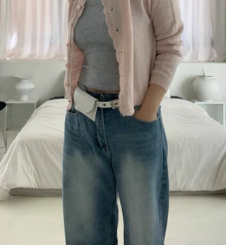 Lumit Back Elastic Wide Pants