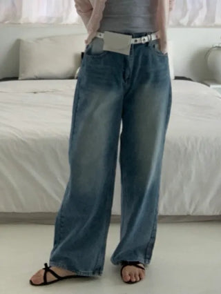 Lumit Back Elastic Wide Pants