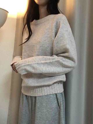 Simple Semi-Loose Round Everyday Knit
