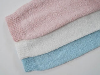 Lorin Pastel Knit Long-Sleeve Cardigan