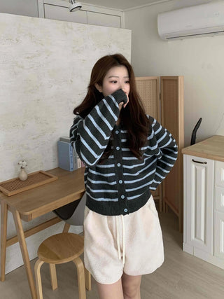 Fleece Elastic Waist Shorts