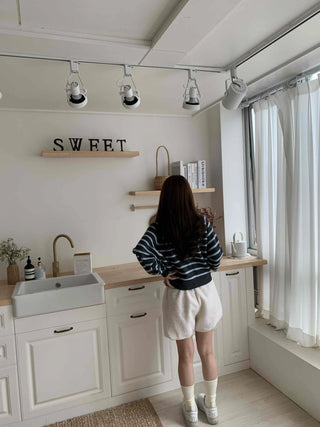 Fleece Elastic Waist Shorts