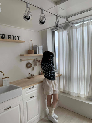 Fleece Elastic Waist Shorts