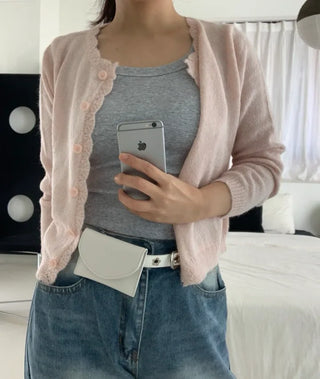 Lune Crop Sleeveless Bra Top