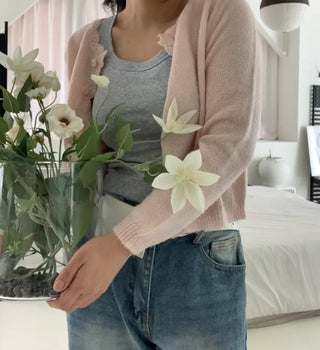 Lune Crop Sleeveless Bra Top