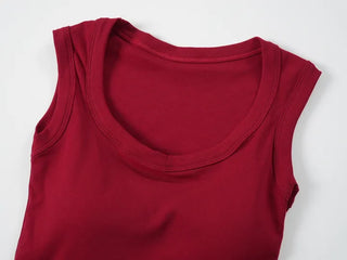 Lune Crop Sleeveless Bra Top