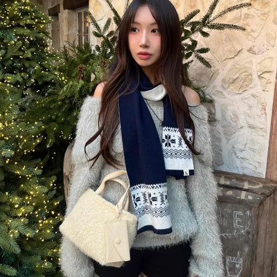 Cozy Fluffy Sheepskin Texture Fur Cardigan