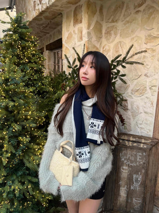 Cozy Fluffy Sheepskin Texture Fur Cardigan
