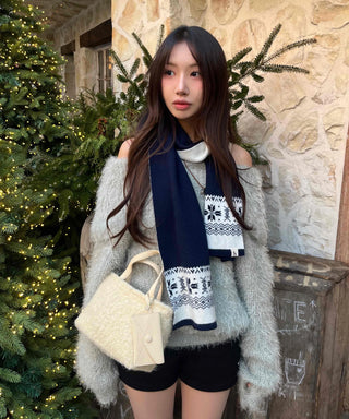 Cozy Fluffy Sheepskin Texture Fur Cardigan