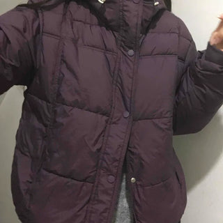 Dual Pocket High-Neck Quilted Medium Padded Jacket