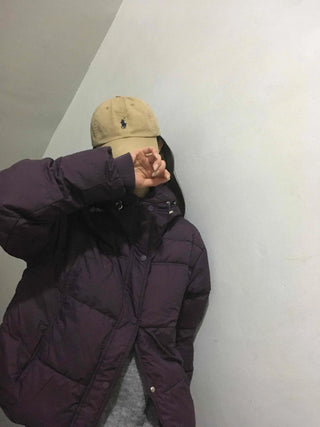 Dual Pocket High-Neck Quilted Medium Padded Jacket