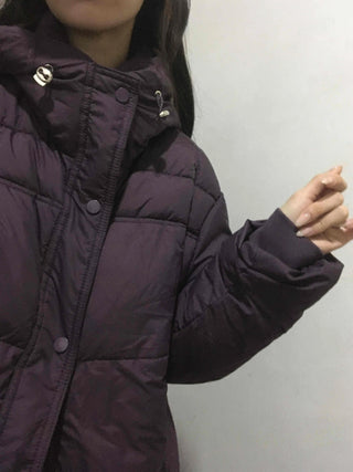 Dual Pocket High-Neck Quilted Medium Padded Jacket