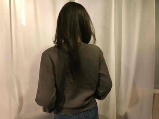 Chic Pocket Detail Polo Neck Cropped Knit Cardigan