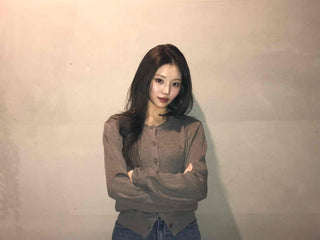 Chic Pocket Detail Polo Neck Cropped Knit Cardigan