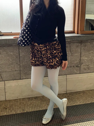 Jeran Delicate See-through Button Crop Cardigan