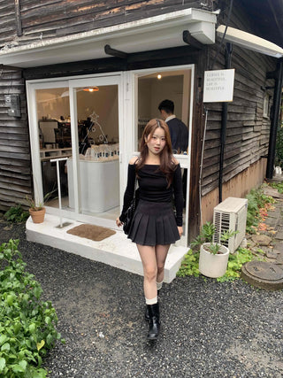 Classic Wool Pleated Tennis Skirt