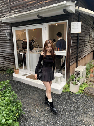 Classic Wool Pleated Tennis Skirt