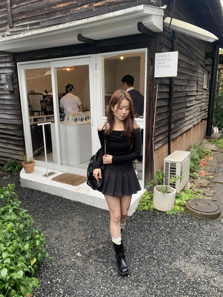 Classic Wool Pleated Tennis Skirt