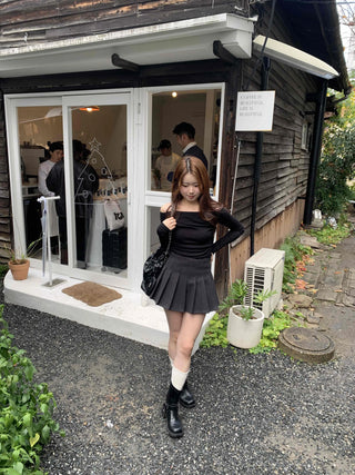 Classic Wool Pleated Tennis Skirt