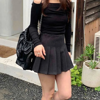 Classic Wool Pleated Tennis Skirt