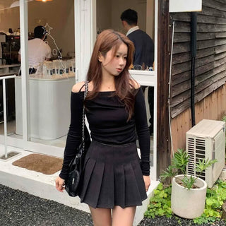 Classic Wool Pleated Tennis Skirt
