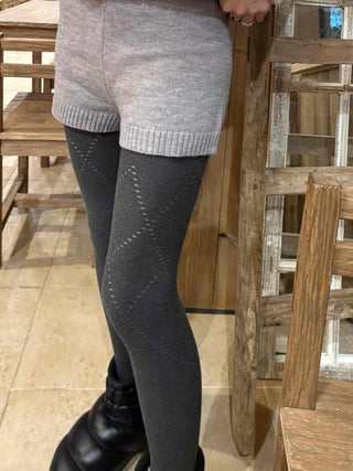 Soft Knit Mini Shorts