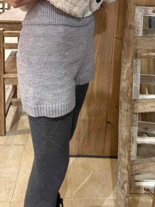 Soft Knit Mini Shorts