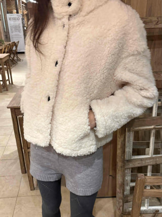 Soft Knit Mini Shorts
