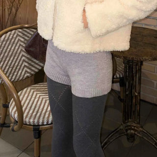 Soft Knit Mini Shorts