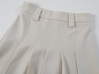 Rio Pintuck Pleated Long Skirt