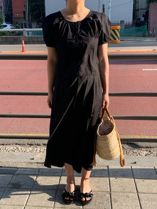 Rio Pintuck Pleated Long Skirt