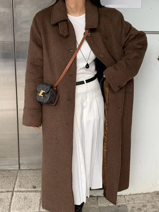 Belt Set Pleated A-Line Midi Skirt