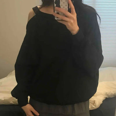 Daily Loose Fit Long Drop Shoulder Sweatshirt