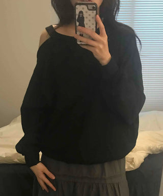 Daily Loose Fit Long Drop Shoulder Sweatshirt