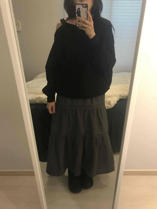 Daily Loose Fit Long Drop Shoulder Sweatshirt