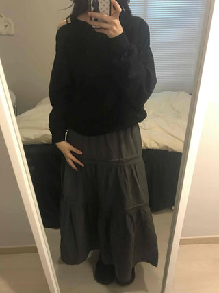 Daily Loose Fit Long Drop Shoulder Sweatshirt