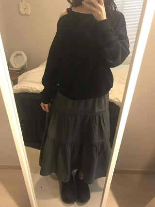 Daily Loose Fit Long Drop Shoulder Sweatshirt
