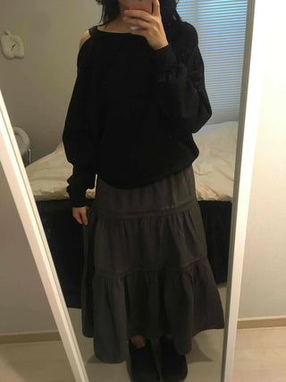 Daily Loose Fit Long Drop Shoulder Sweatshirt