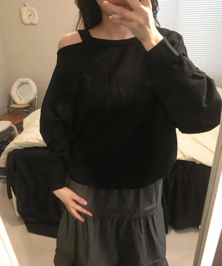 Daily Loose Fit Long Drop Shoulder Sweatshirt